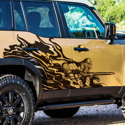 Samurai Warrior Graphic Car Decal Sticker. #6933