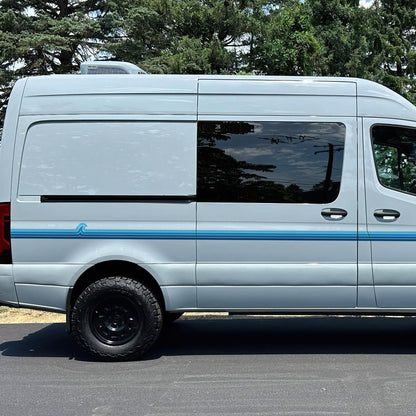 Surf Wave Truck / Car Decal. Overland Stripes Decal Sticker. Universal Fit for most Vehicles. #7051