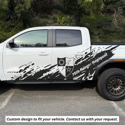 Custom Off Road Graphic Truck Decal Sticker. Personalized Logo for your Vehicle. #7009