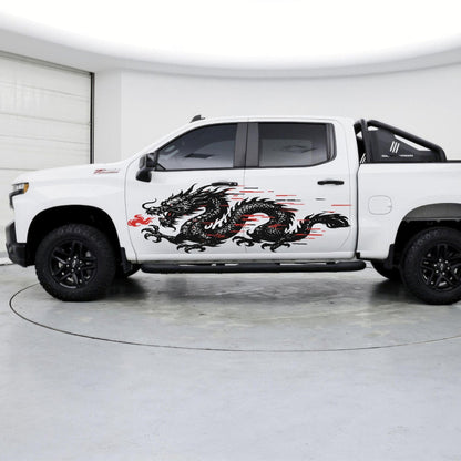 Dragon Graphic Decal Sticker for Car / Truck. Universal Fit. #6997