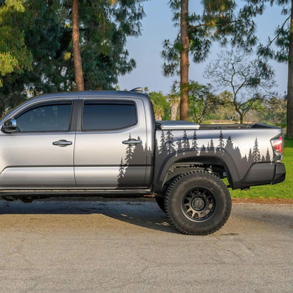 Forest Overland Sticker. Adventure Off Road Decal Sticker for Trucks. #6959