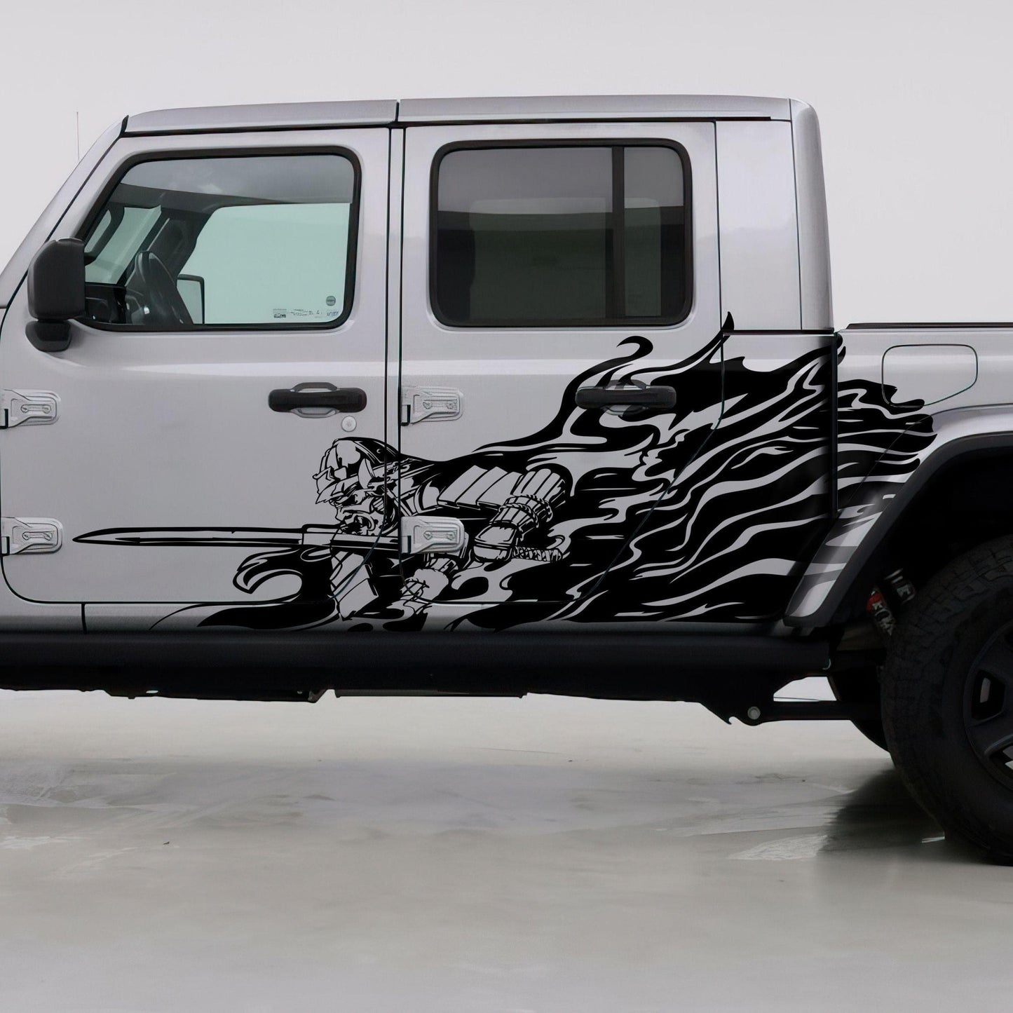 Samurai Warrior Graphic Car Decal Sticker. #6933