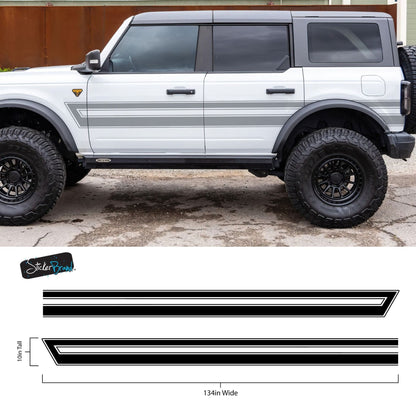 Stripes Graphic Decal for Ford Bronco. #7029