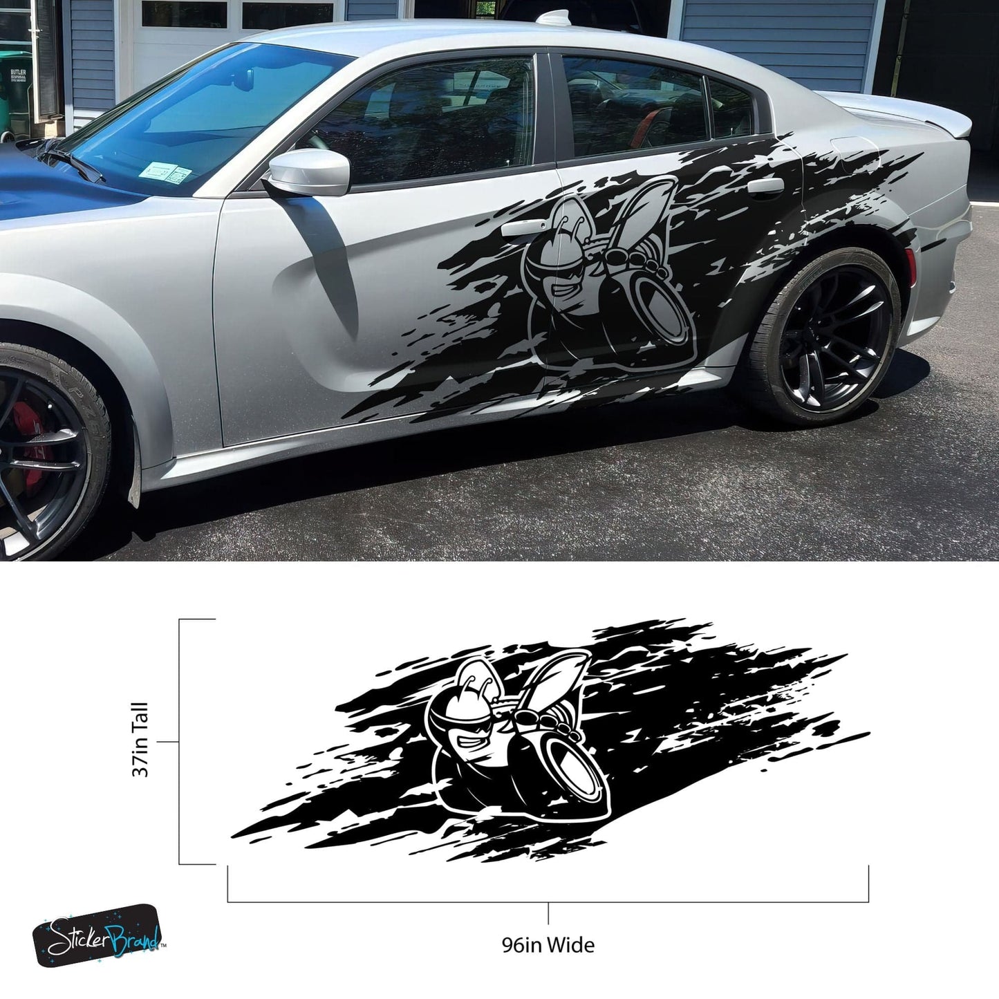 Scat Pack Decal Sticker for Challenger, Charger. #7026