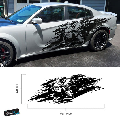 Scat Pack Decal Sticker for Challenger, Charger. #7026