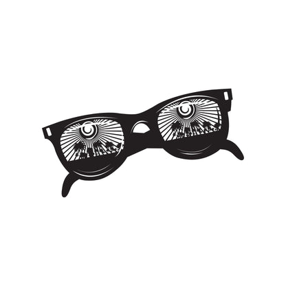 Paradise Sunglasses Vinyl Wall Decal Sticker. #1121