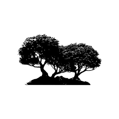 Japanese Bonsai Tree Vinyl Wall Decal Sticker. #374