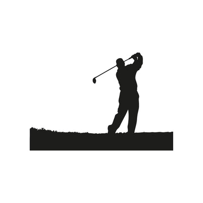 Golfer Wall Decal Sticker. Golf Swing Wall Decal. #OS_AA713