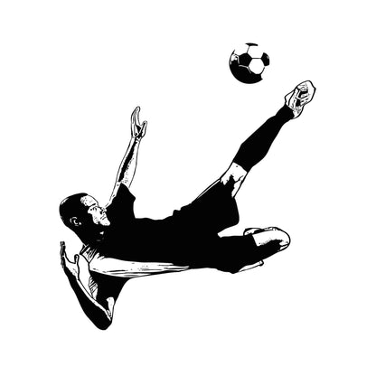 Soccer Player Vinyl Wall Decal Sticker #5071