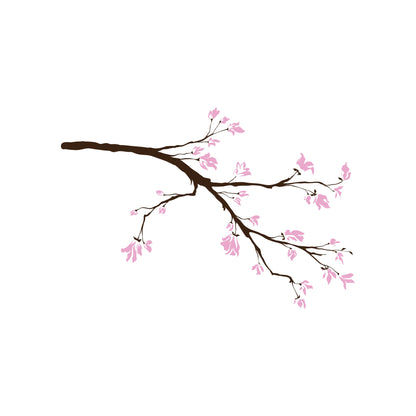 Tree Branches Blossom Wall Decal Sticker. #838