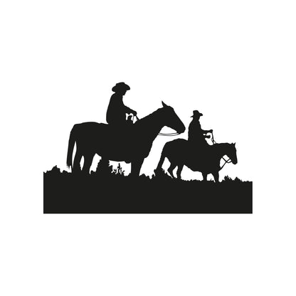 Horseback Riding Vinyl Wall Decal Sticker. Western Country Theme Decor. #OS_AA439