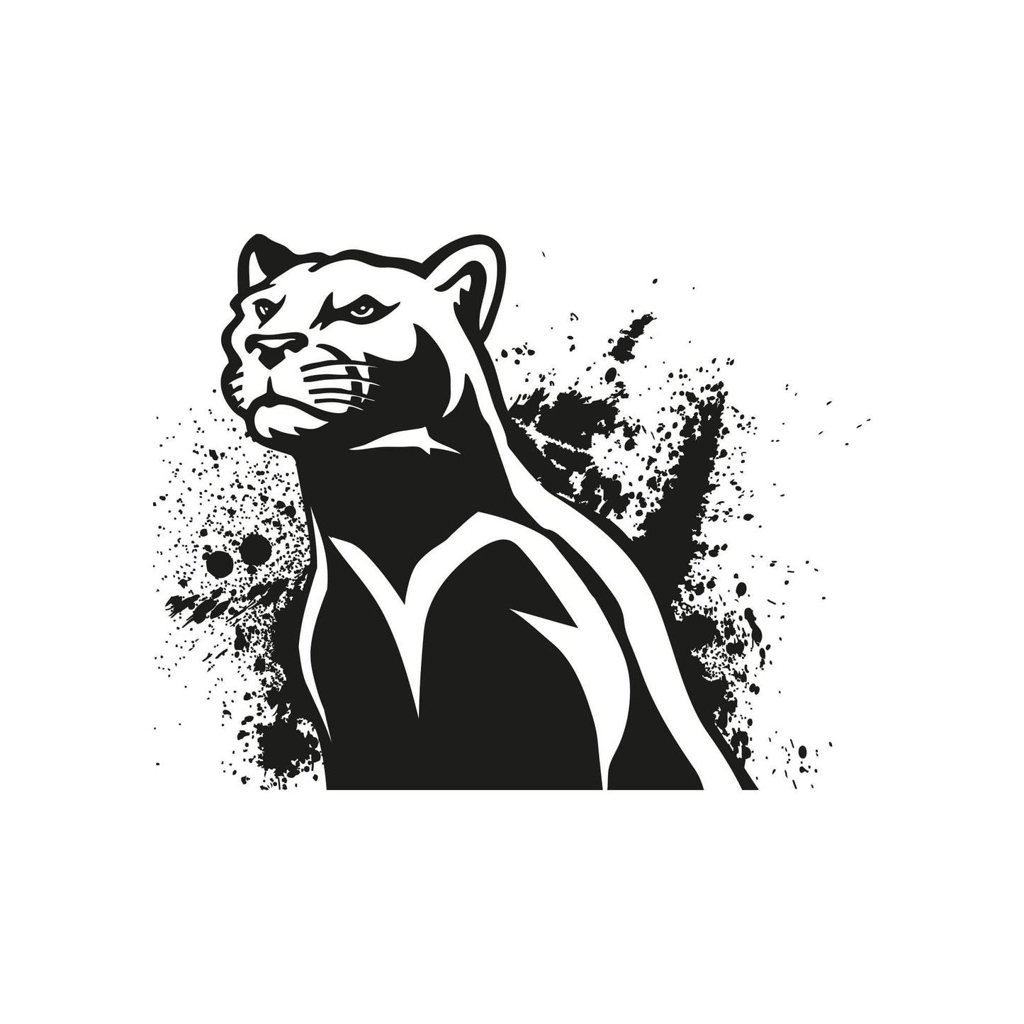 Panther Wall Decal Sticker. #OS_AA666