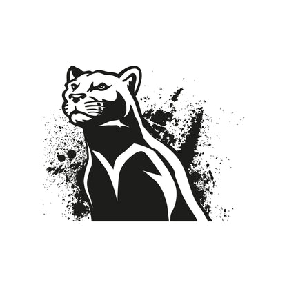 Panther Wall Decal Sticker. #OS_AA666