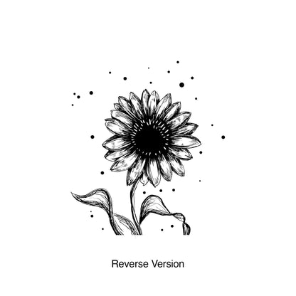 Sunflower, Daisy Wall Decal Sticker. #1067