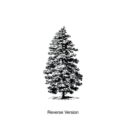 Pine Tree Wall Decal Sticker. #658