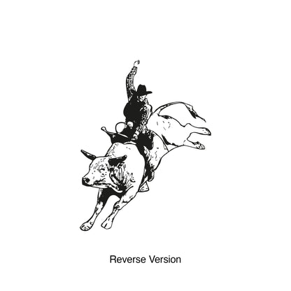 Rodeo Cowboy Bull Rider Wall Decal. #OS_AA407