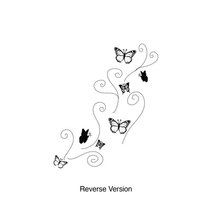 Butterfly Flight Wall Decals, Wall Stickers Art Without  Boundaries