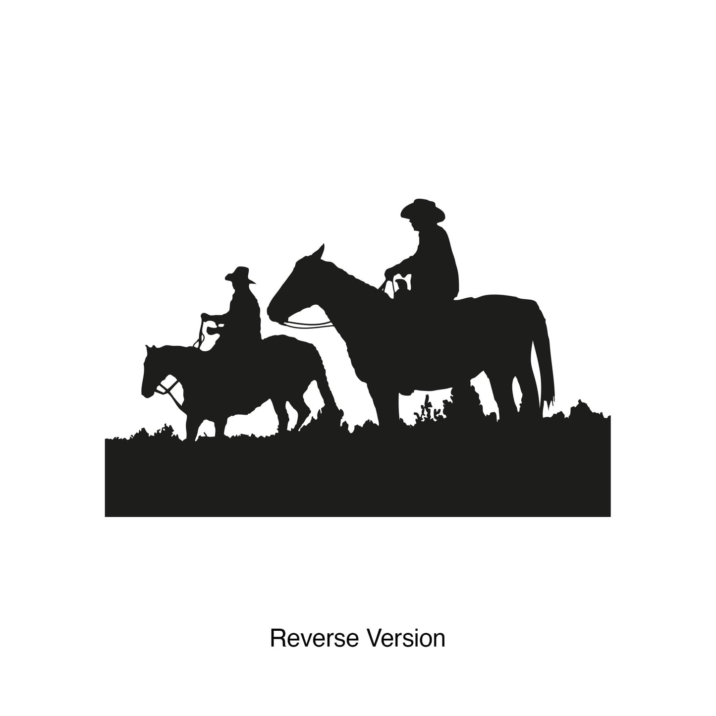 Horseback Riding Vinyl Wall Decal Sticker. Western Country Theme Decor. #OS_AA439