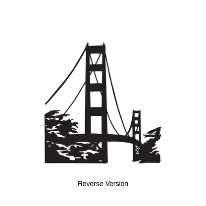 Golden Gate Bridge Wall Decal. #174