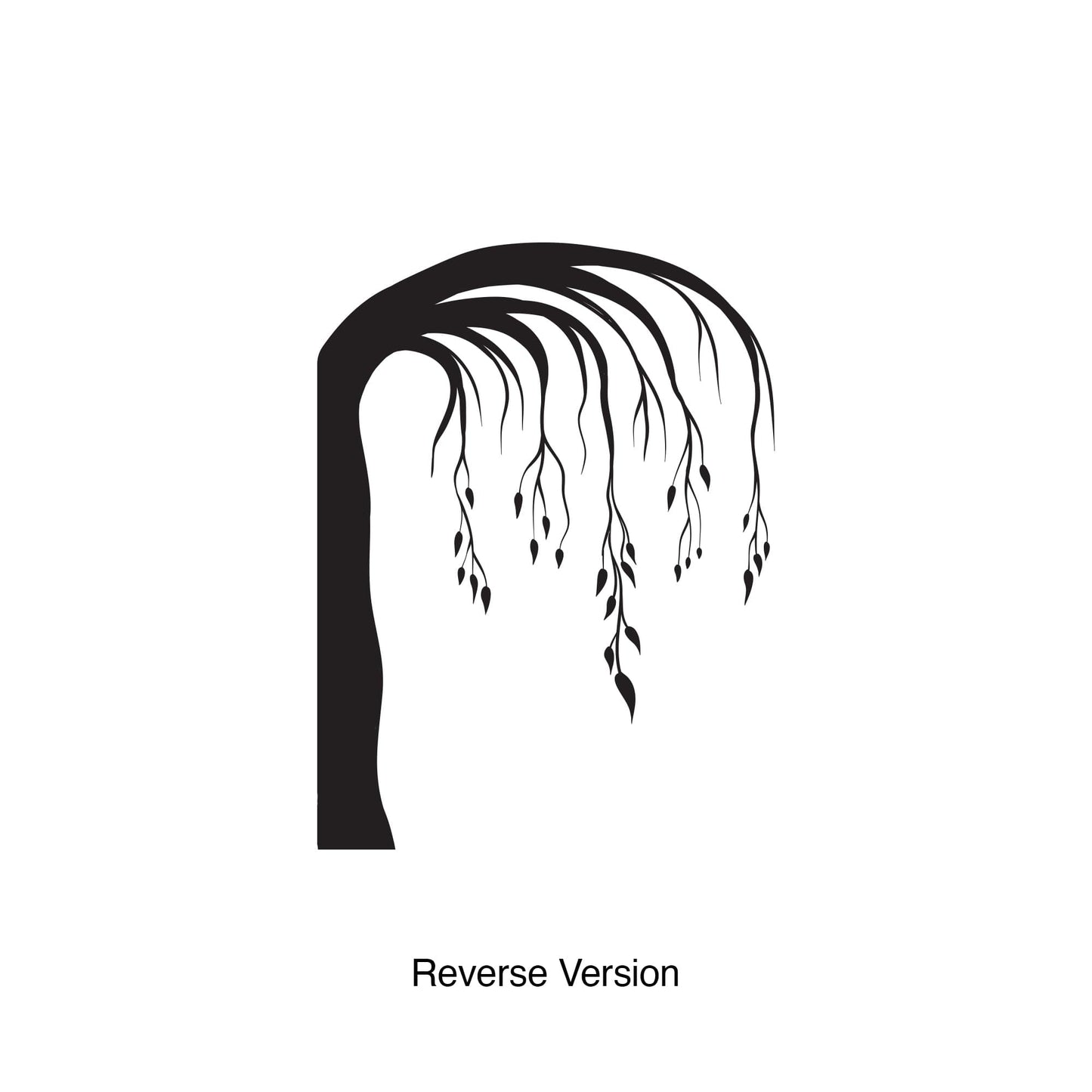 Weeping Tree Wall Decal Sticker. Hanging Branches. #OS_MB1047