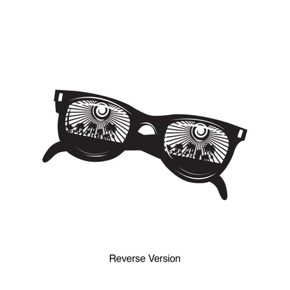 Paradise Sunglasses Vinyl Wall Decal Sticker. #1121