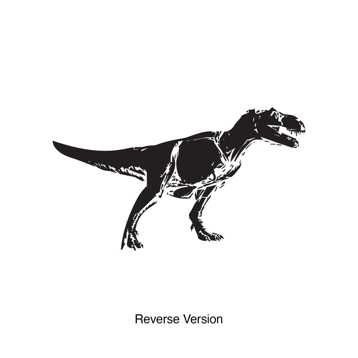 Dinosaur T-Rex Vinyl Wall Art Decal Sticker. #123