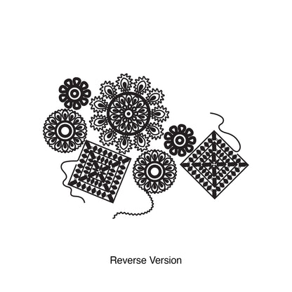 Vinyl Wall Decal Sticker Crochet #OS_DC352