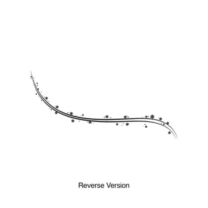 Vinyl Wall Decal Sticker Long Floral Vine #608