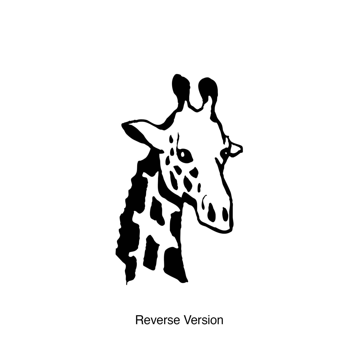 Giraffe Vinyl Wall Art Decal Sticker. #146