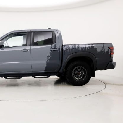 Forest Overland Sticker. Adventure Off Road Decal Sticker for Trucks. #6959