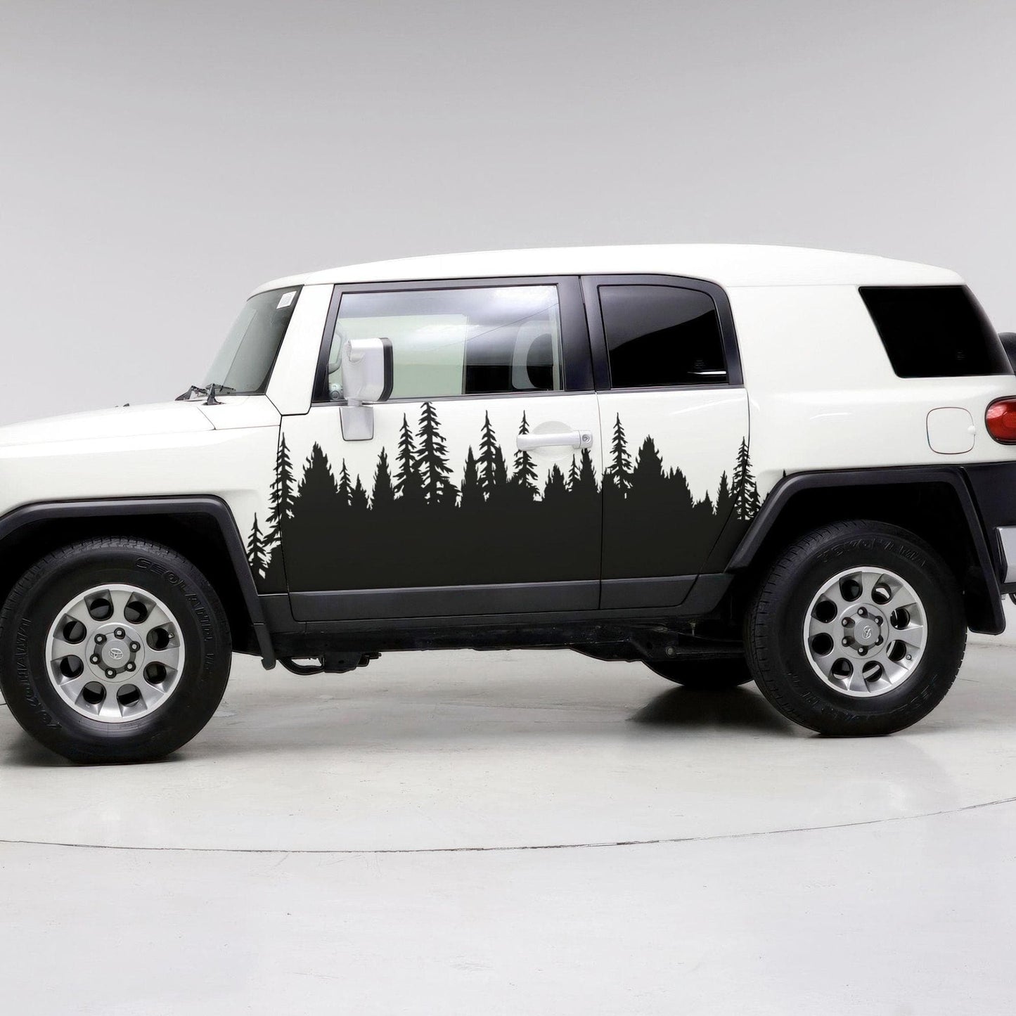 Forest Overland Sticker. Adventure Off Road Decal Sticker for Trucks. #6959