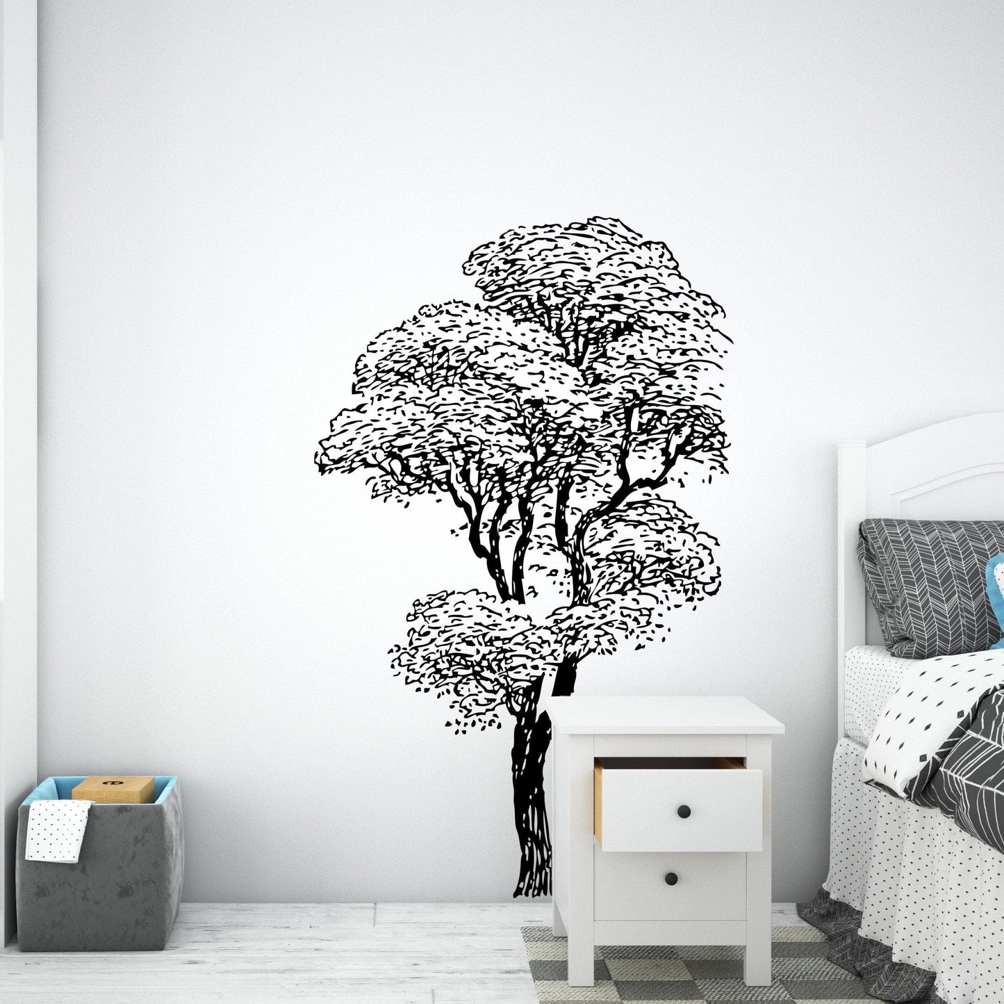 Tall Tree Vinyl Wall Decal Sticker. #241