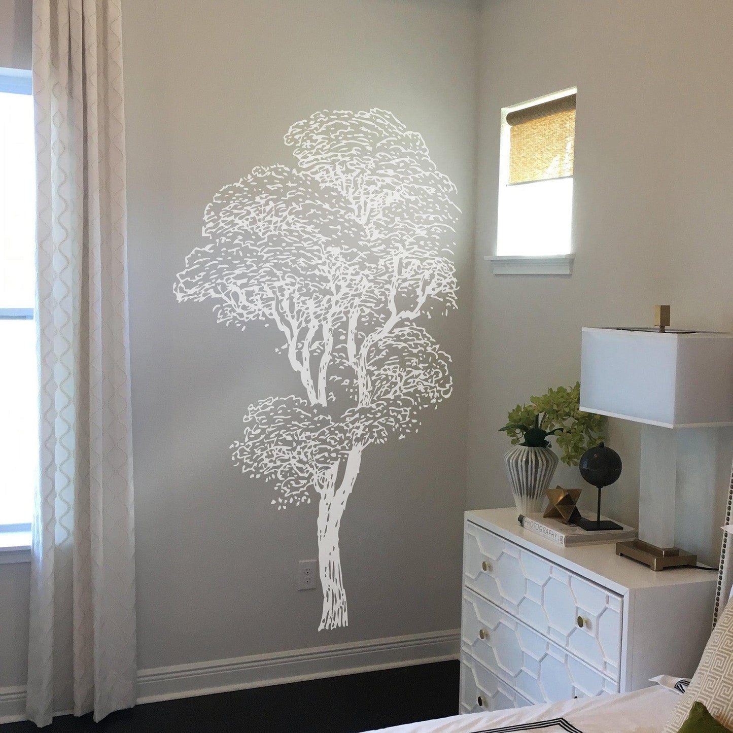 Tall Tree Vinyl Wall Decal Sticker. #241