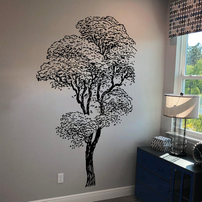 Tall Tree Vinyl Wall Decal Sticker. #241