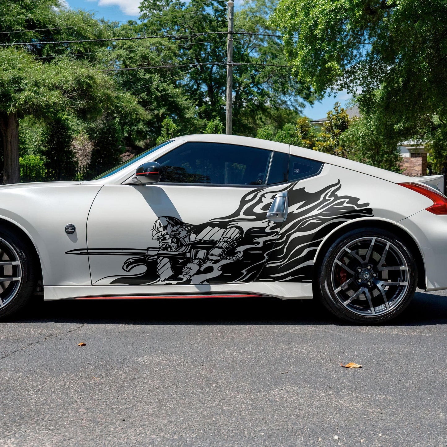 Samurai Warrior Graphic Car Decal Sticker. #6933