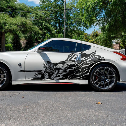 Samurai Warrior Graphic Car Decal Sticker. #6933