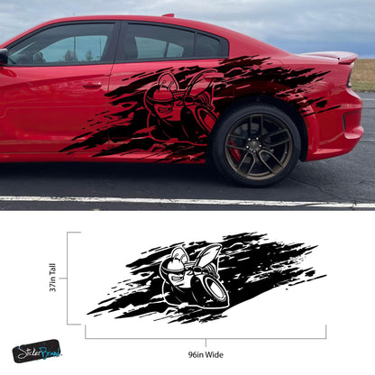 Scat Pack Decal Sticker for Challenger, Charger. #7026