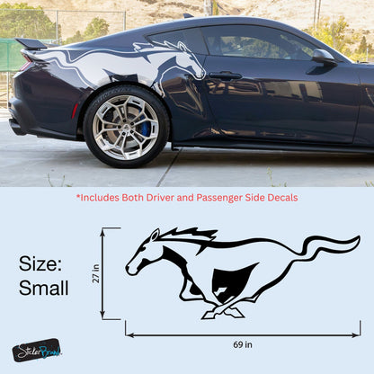 Mustang Horse Graphic Decal for Mustang Car, Mustang Mach-E. #7096