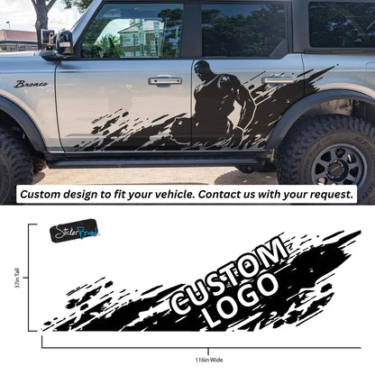 Custom Off Road Graphic Truck Decal Sticker. Personalized Logo for your Vehicle. #7009
