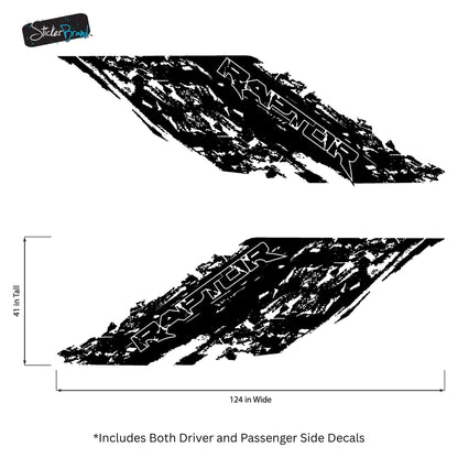 Ford Ranger Raptor Truck Splash Decal. #7084
