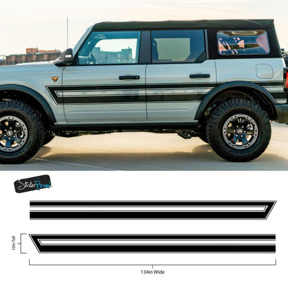 Stripes Graphic Decal for Ford Bronco. #7029