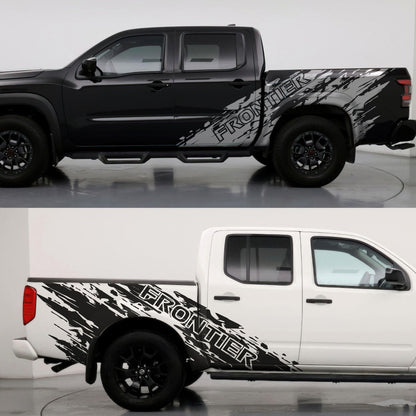 Nissan Frontier Truck Mud Splash Decal Sticker. #6831