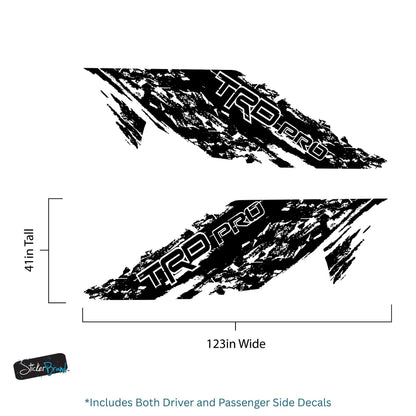 TRD Truck Mud Splash Vinyl Car Graphic Sticker. #6836