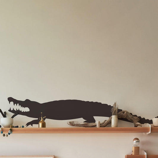 Alligator Vinyl Wall Decal Sticker. #503