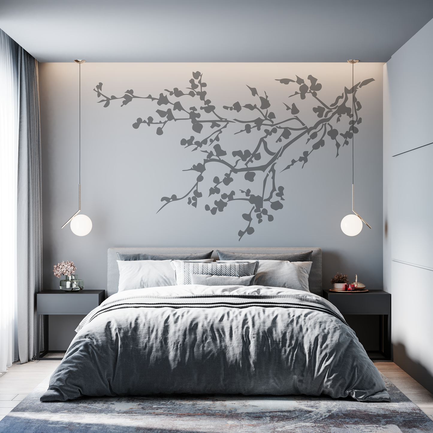 Tree Branches Wall Decal. #568