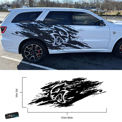 Hellcat Decal Sticker for Challenger, Charger, Durango SRT. #7003