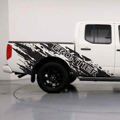 Nissan Frontier Truck Mud Splash Decal Sticker. #6831