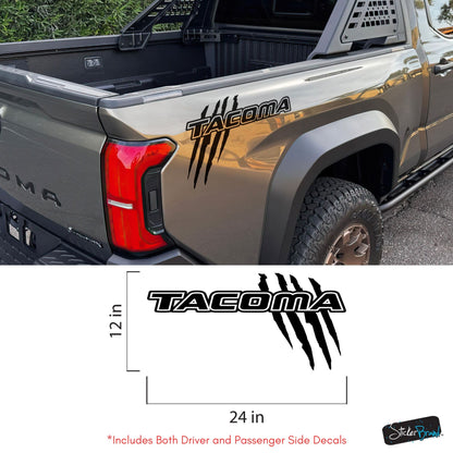 Toyota Tacoma Raptor Claw Decal Sticker. Set of 2. #7111