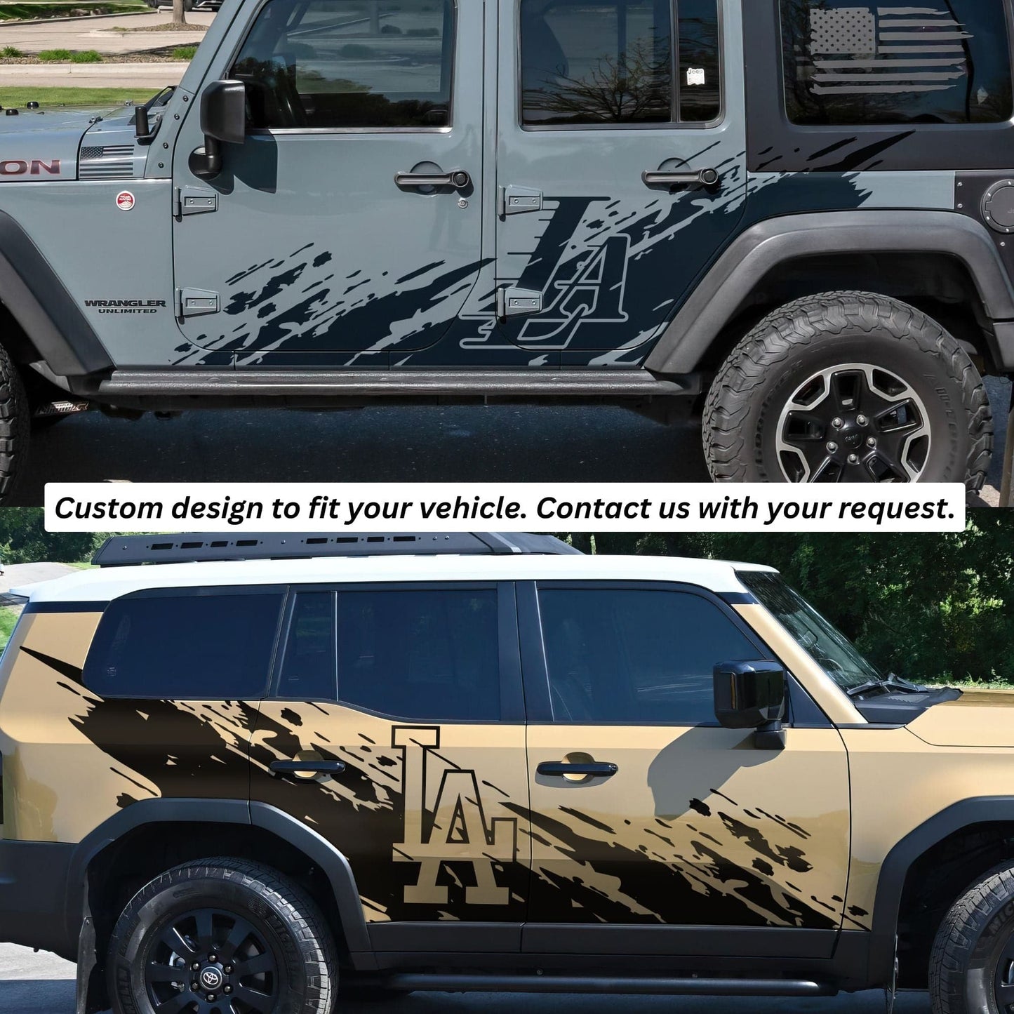 Custom Off Road Graphic Truck Decal Sticker. Personalized Logo for your Vehicle. #7009