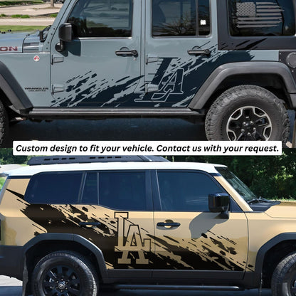 Custom Off Road Graphic Truck Decal Sticker. Personalized Logo for your Vehicle. #7009